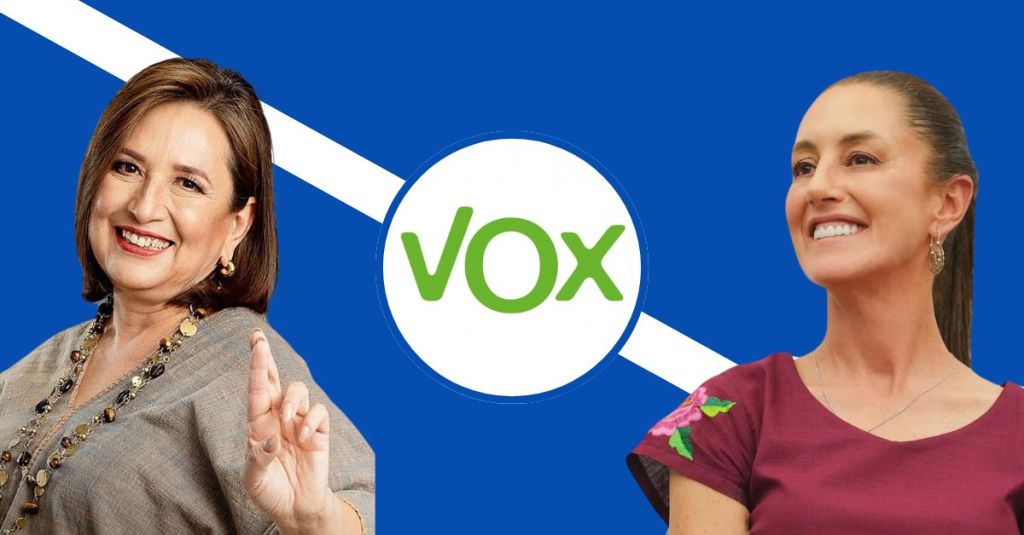 Sheinbaum critica a Xóchitl Gálvez por apoyo de VOX: ‘no pueden decir quiénes son realmente’
