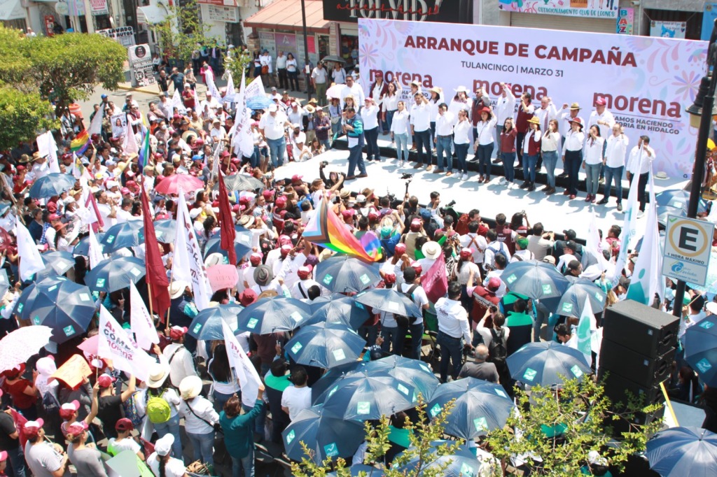 Inicio de campaña Diputaciones Locales Morena Hidalgo