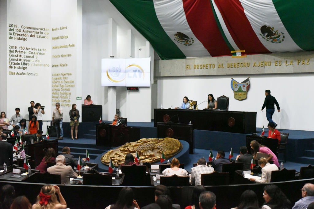 Legisladores de Hidalgo impulsan medidas para el desarrollo sostenible y la protección de derechos en sesión legislativa